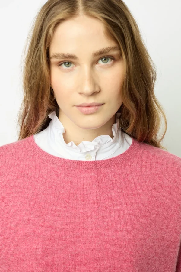 Online Loose cashmere round neck sweater - JAZMINE Knitwear