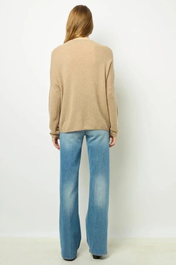 New Loose cashmere round neck sweater - JAZMINE Knitwear