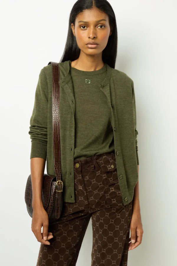 Shop Merino wool cardigan - LYANE Knitwear