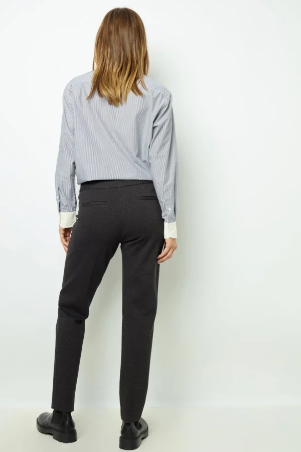 Hot Micro houndstooth 7/8 pants - NOLA Trousers