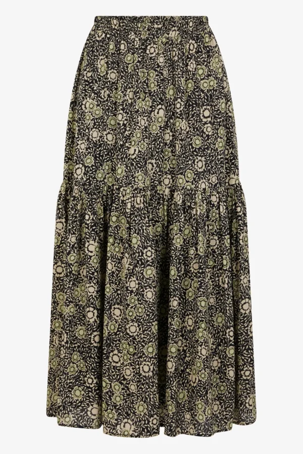 Flash Sale Midi floral skirt - DAMYA Skirts