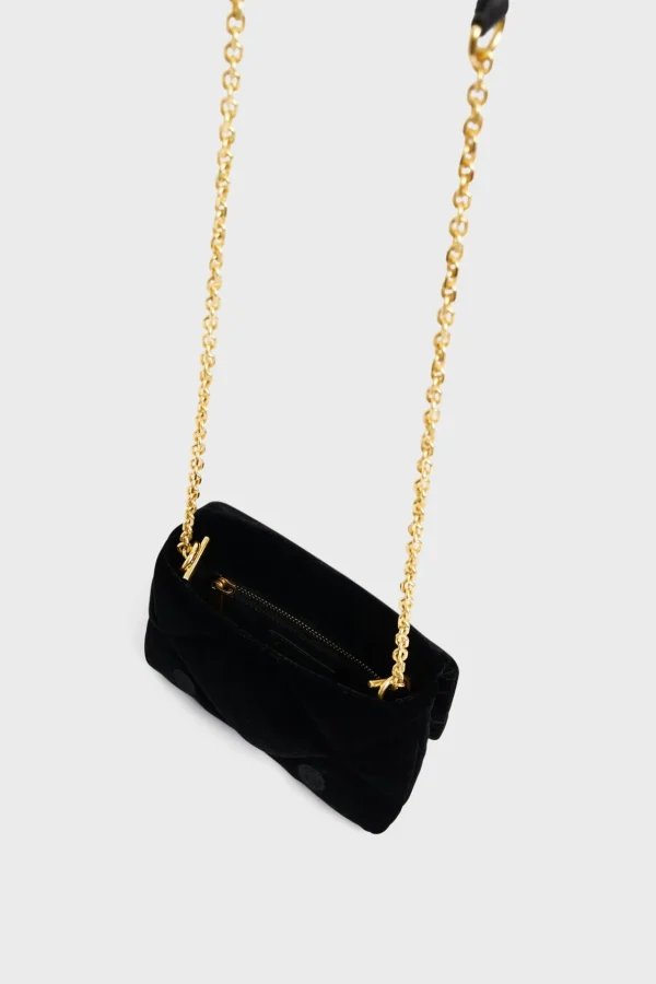 Fashion Mini crossbody bag in velvet - LE MINI FANNY The Fanny Bag | Shoulder Bags