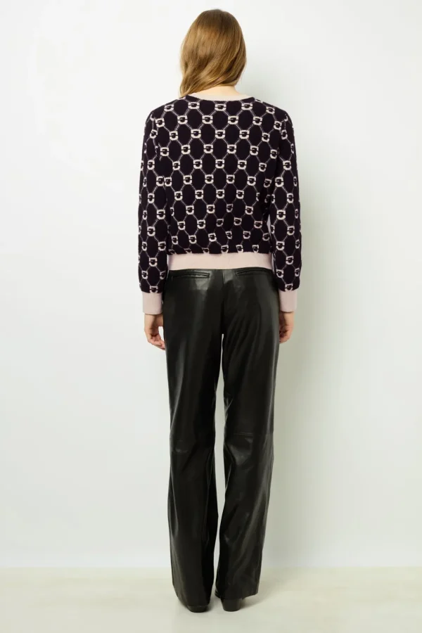 Store Monogram cardigan - JANKA Knitwear