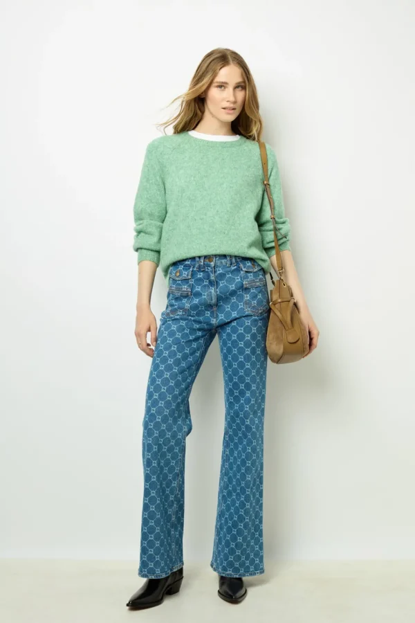 Cheap Mottled sweater - JESABEL Knitwear