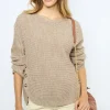 Clearance Natural velvet flare pants - ANNA Knitwear