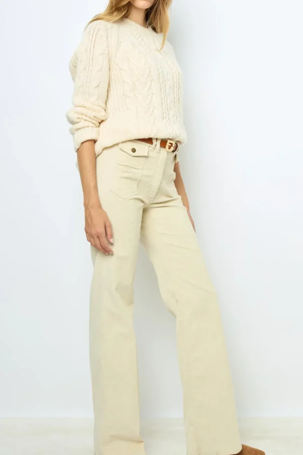Discount velvet flare pants - ANNA Trousers