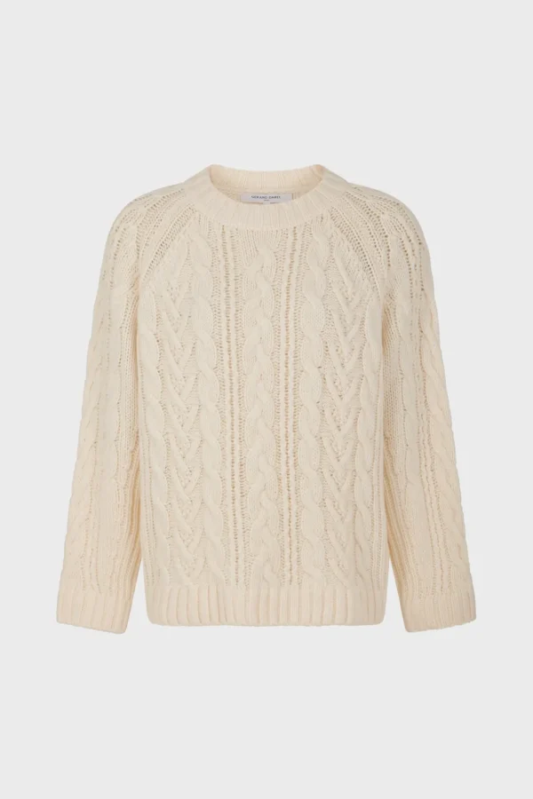 Flash Sale Natural velvet flare pants - ANNA Knitwear
