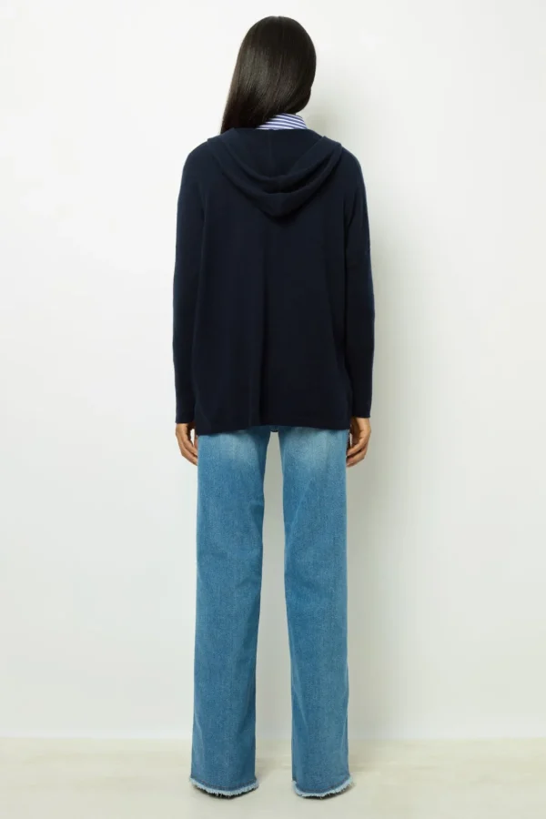 Hot Oversize hooded cashmere sweater - LALOU Knitwear