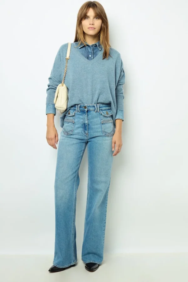 Shop Oversized cashmere sweater - JOURDAN Knitwear