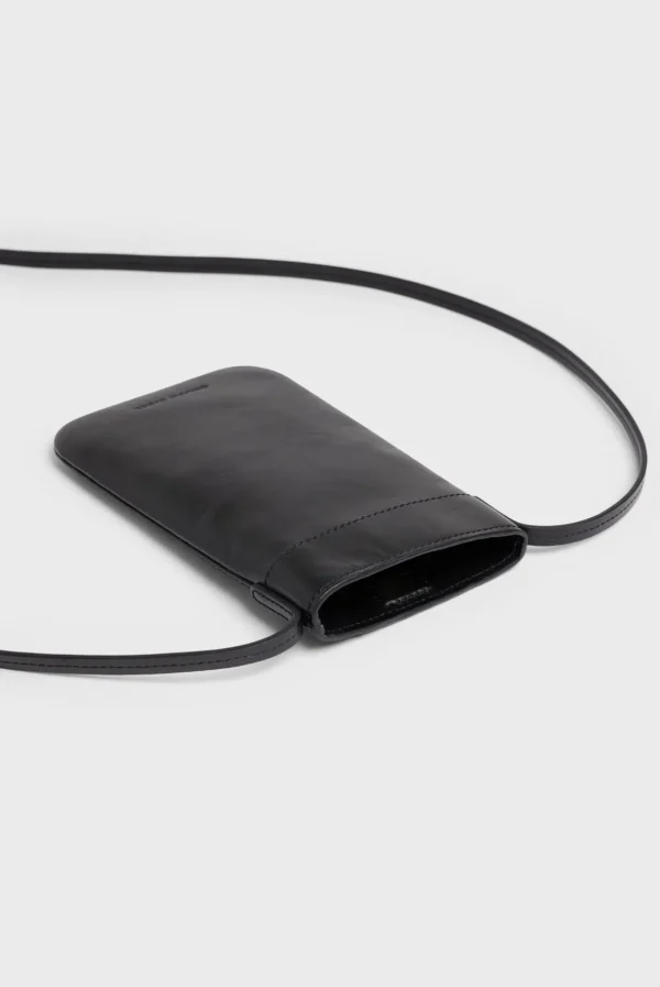 Sale Phoneholder in plain leather - LADYPHONE Shoulder Bags | Leather Goods