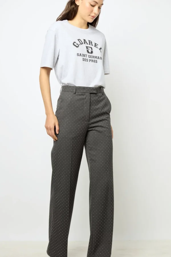 Shop Plain cap with monogram - OLYMPIA Trousers