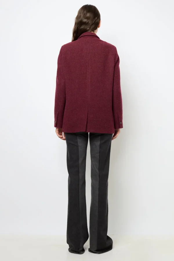 New Plain wide jacket - MARINE Jackets