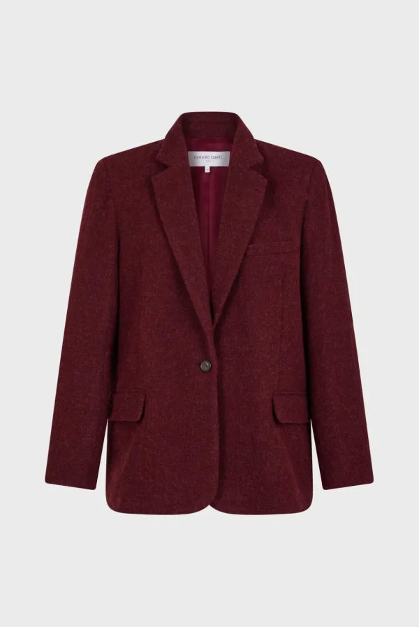 New Plain wide jacket - MARINE Jackets