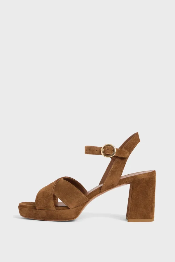 New Platform sandals in suede - LYA Shoes