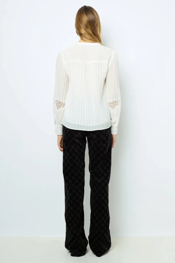 Best Sale Pleated lace top - BELLINE Shirts & Blouses