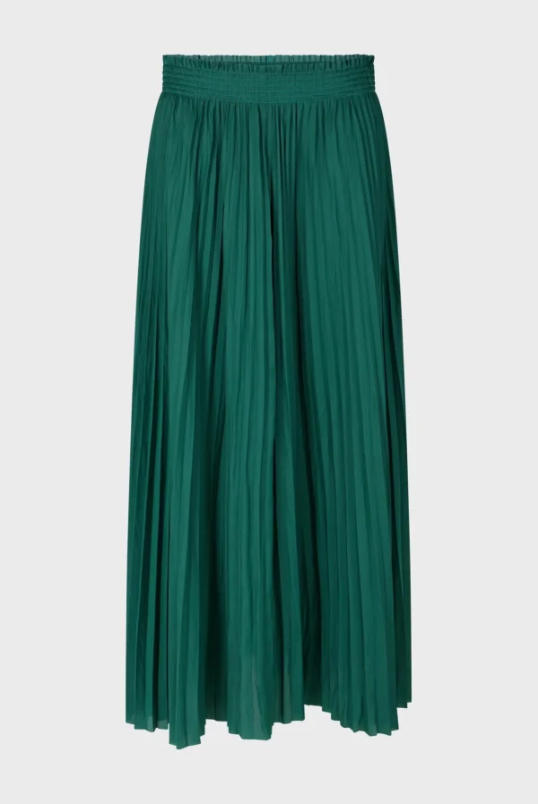 Sale Pleated satin blouse - BABETH Skirts