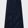 Outlet Pleated velvet skirt - CAROLINE Skirts