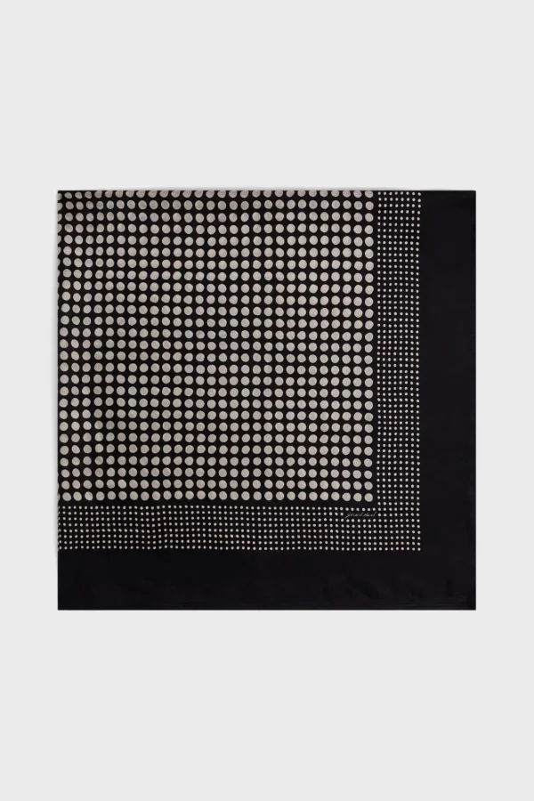 Store Polka dot"])self.__next_f.push([1," silk scarf - DOROTHEE Scarves