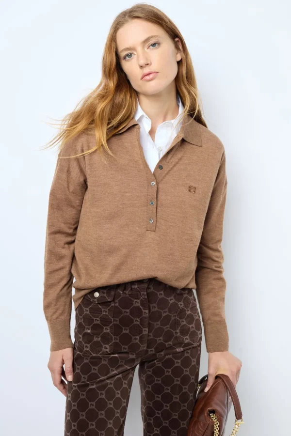 Online Poplin shirt - CORALIE Knitwear