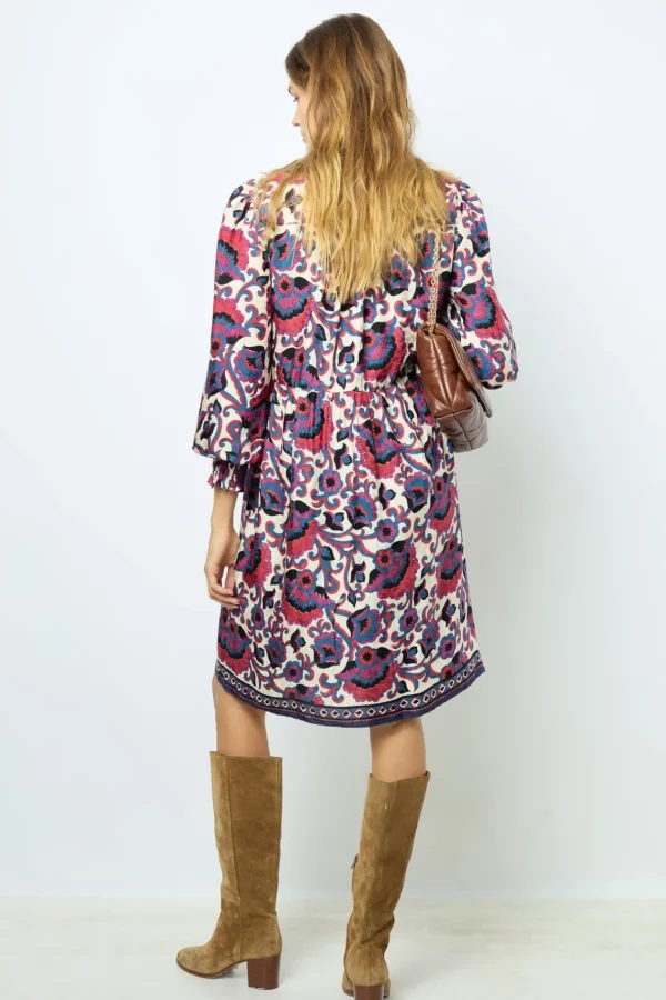 Clearance Print mini dress - SAMIA Dresses