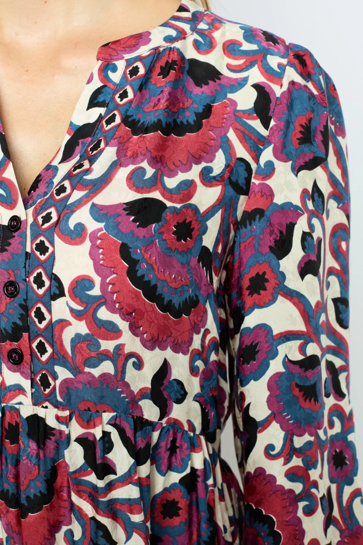 print_mini_dress__samia_4.webp Clearance Print mini dress - SAMIA Dresses