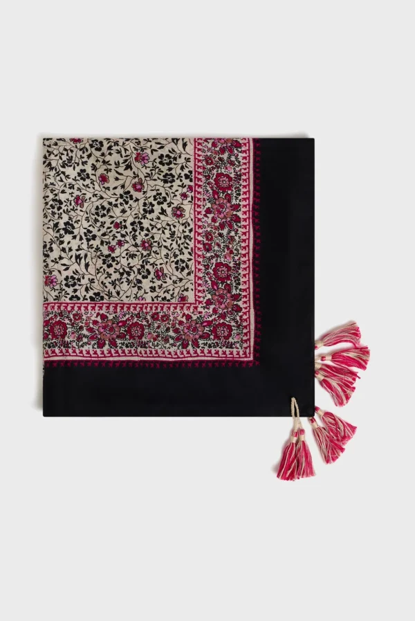 Hot Print silk scarf -DONNA Scarves
