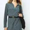 Flash Sale Printed silk mini dress - SAPHIA Dresses