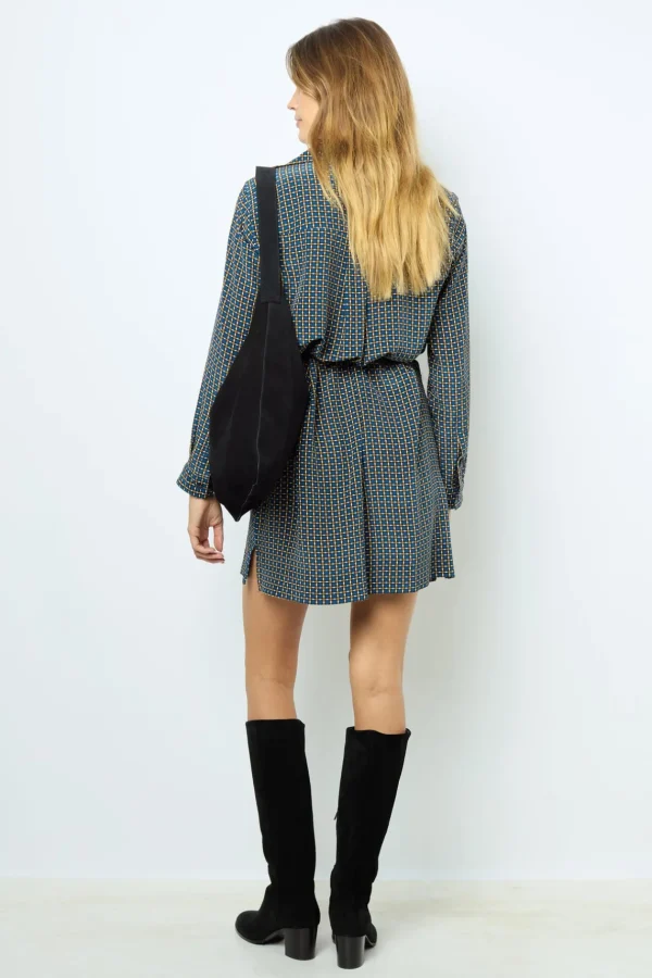 Flash Sale Printed silk mini dress - SAPHIA Dresses