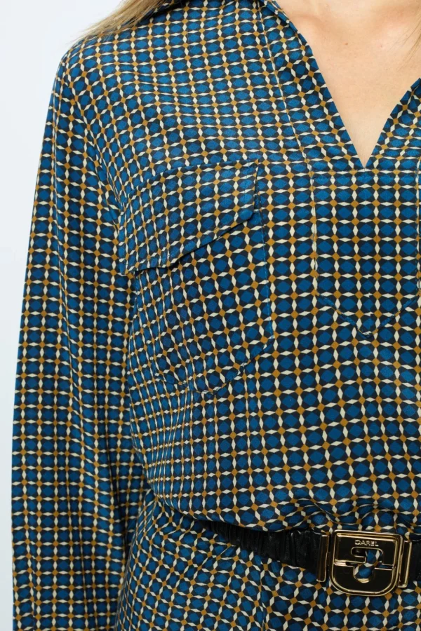 Flash Sale Printed silk mini dress - SAPHIA Dresses