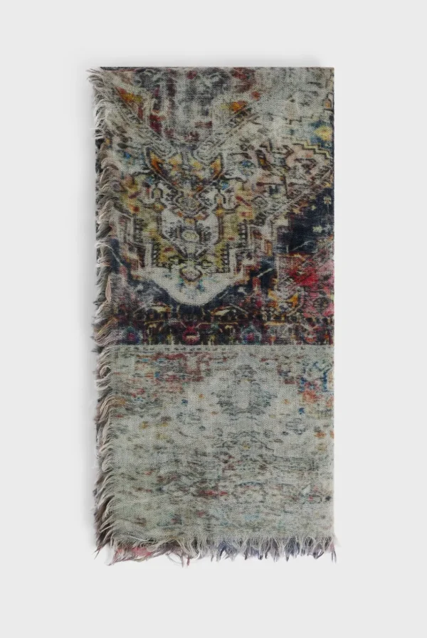 Hot Printed wool scarf - DALIA Scarves