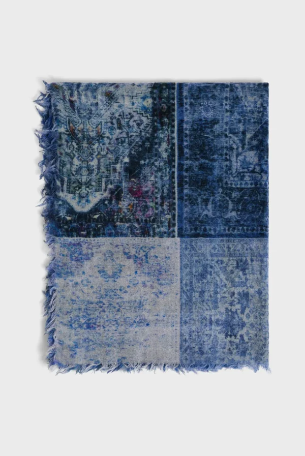 Fashion Printed wool scarf - DALIA Scarves