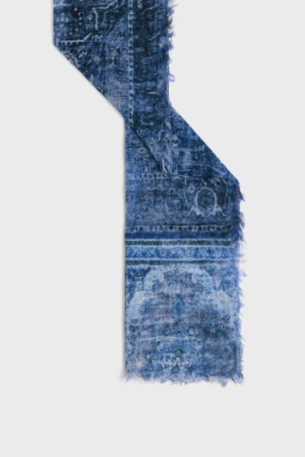 Fashion Printed wool scarf - DALIA Scarves
