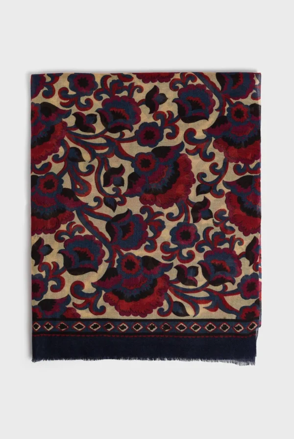 Cheap Printed wool scarf - DOUHA Scarves
