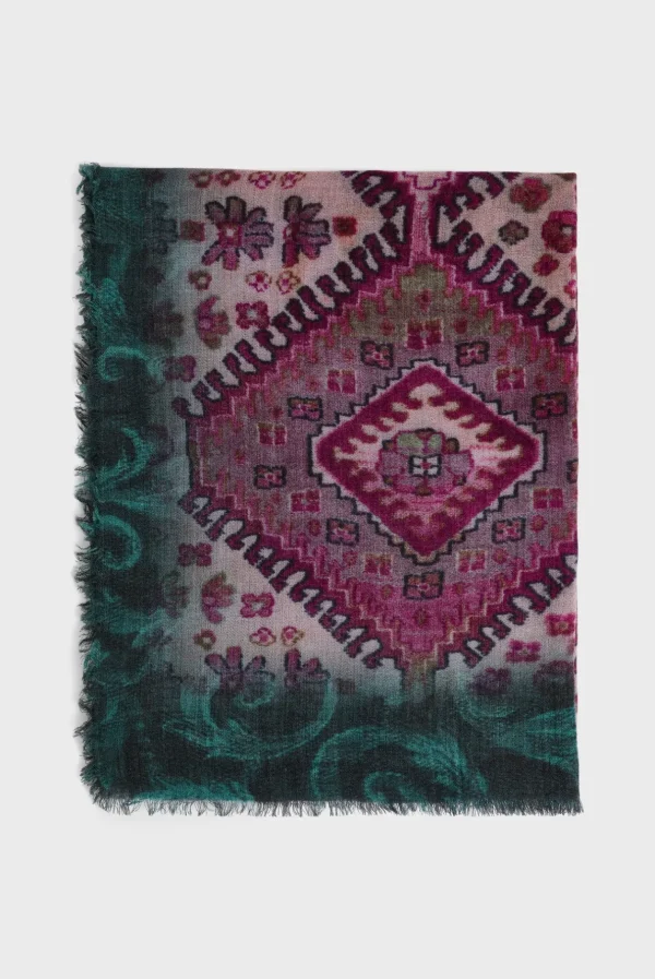 Best Sale Printed w"])self.__next_f.push([1,"ool and modal scarf - DEBORAH Scarves