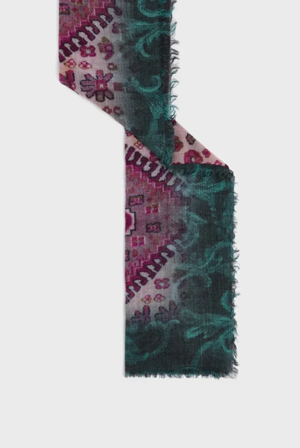 Best Sale Printed w"])self.__next_f.push([1,"ool and modal scarf - DEBORAH Scarves
