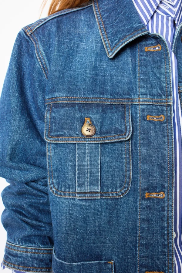 Clearance Raw denim jacket - MARCELLINE Jackets