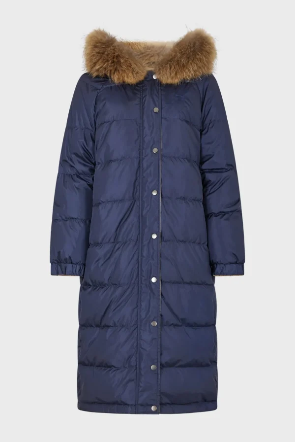 Hot Reversible hooded down jacket - LAIS Coats
