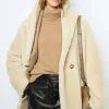 Discount Reversible shearling coat with shawl collar - LEOCADIE Leather & Pelts