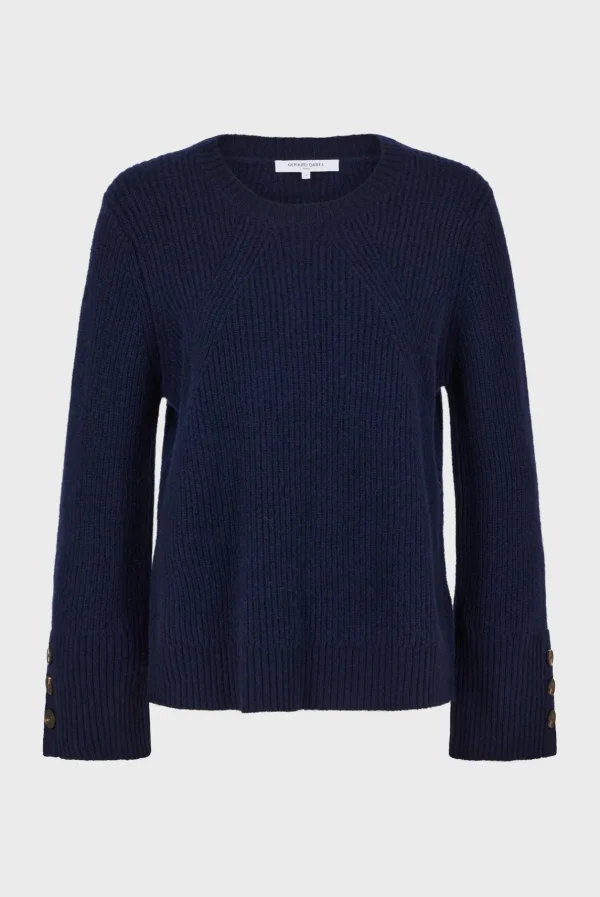 Cheap Ribbed wool sweater - JOYCA Knitwear