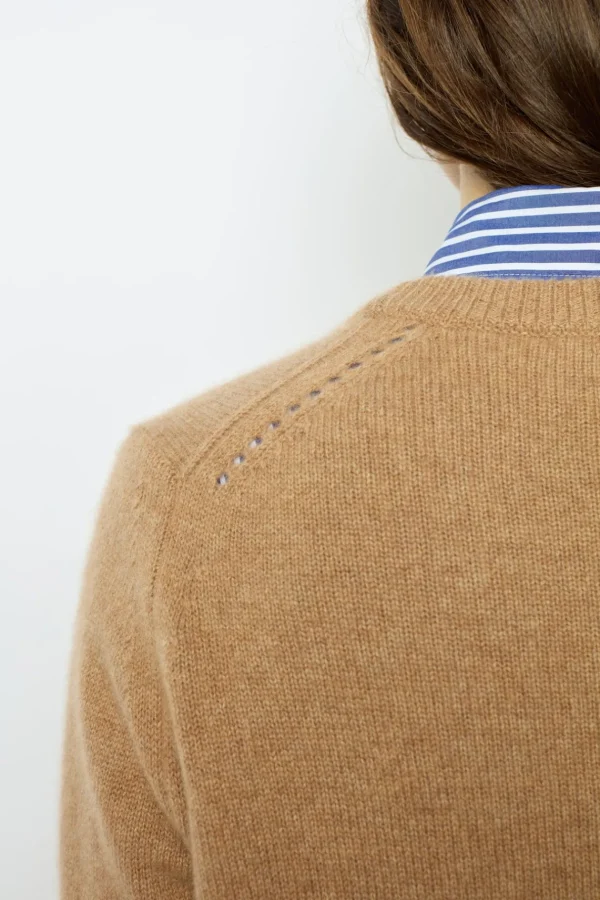 Online Round neck cashmere sweater - JOVITA Knitwear