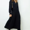 Best Ruffled jacquard maxi dress - SANDRINE Dresses