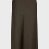 Online Satin midi skirt - CLEMENCE Skirts