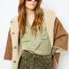 Flash Sale Shearling cape coat - LORIANE Leather & Pelts