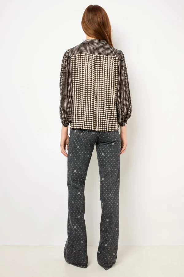New Shirt with a mix of dots - NARIN Shirts & Blouses