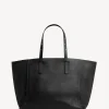 Flash Sale Shopping bag in grainy leather metallic inside - SIMPLE 2 Handbag | Cabas & Tote Bags