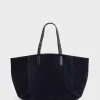 Hot Shopping bag in suede leather - SIMPLE 2 Handbag | Cabas & Tote Bags