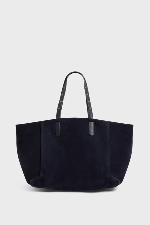 Hot Shopping bag in suede leather - SIMPLE 2 Handbag | Cabas & Tote Bags