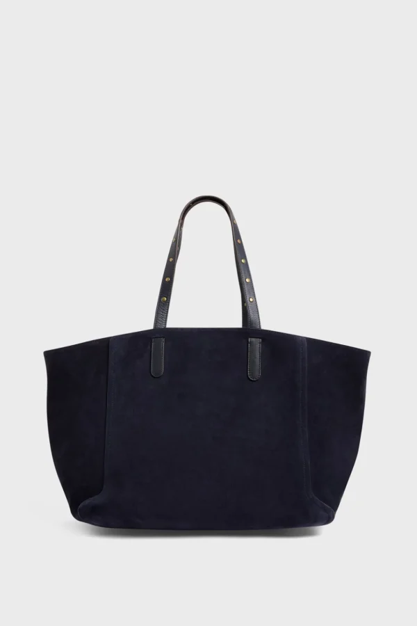 Hot Shopping bag in suede leather - SIMPLE 2 Handbag | Cabas & Tote Bags