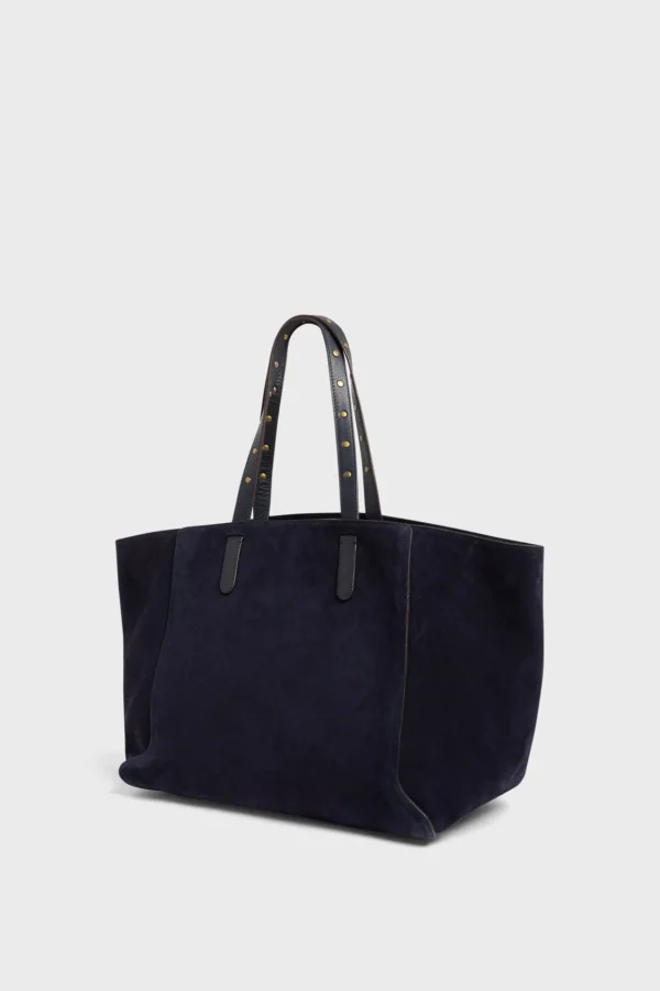 Hot Shopping bag in suede leather - SIMPLE 2 Handbag | Cabas & Tote Bags