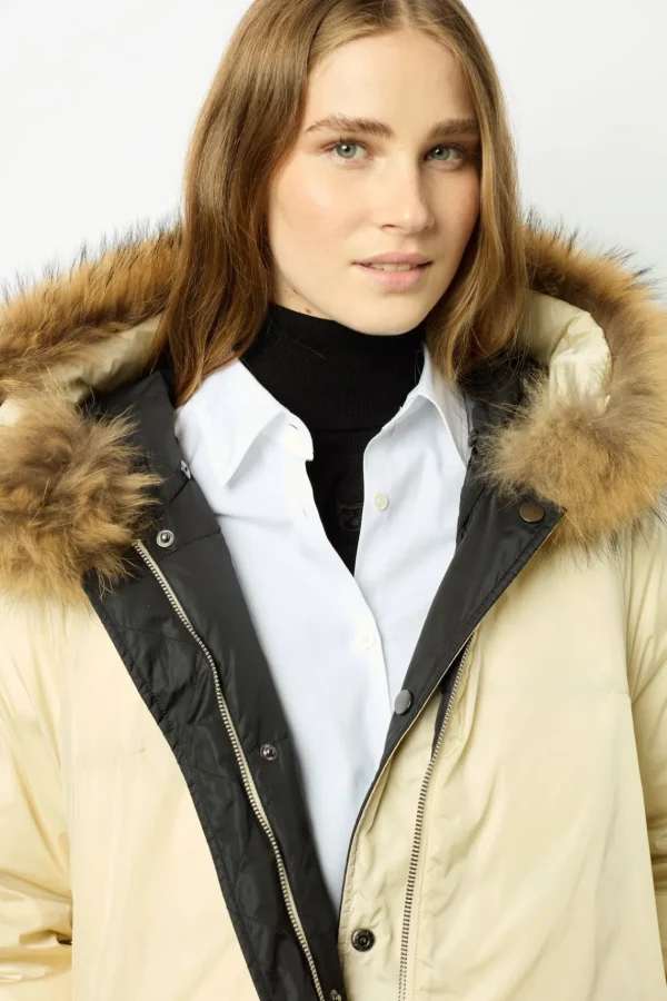 Store Short reversible down jacket - LAINA Coats